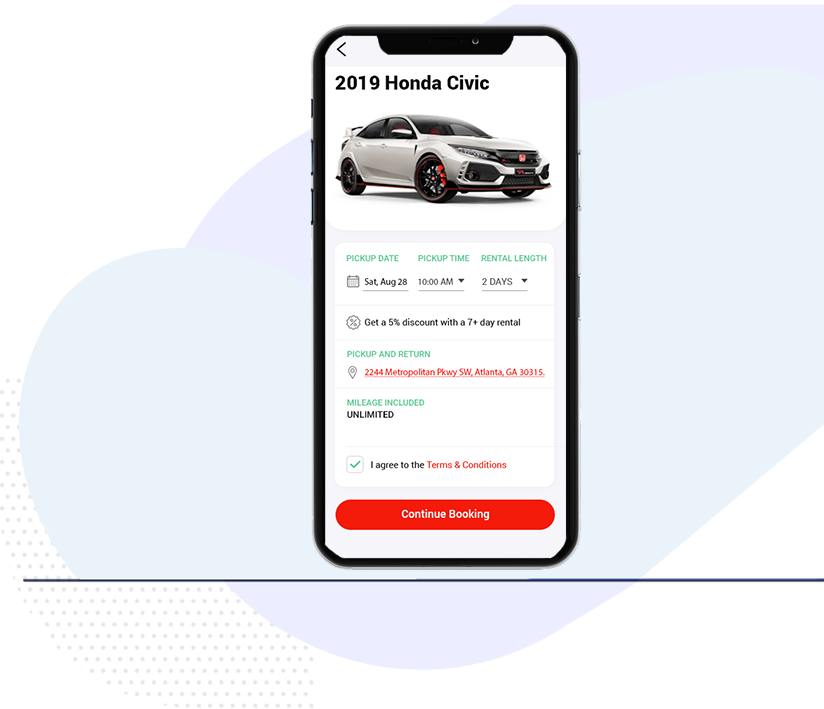 Jax Rideshare Rentals Android And IOS App Developed By AppZoro