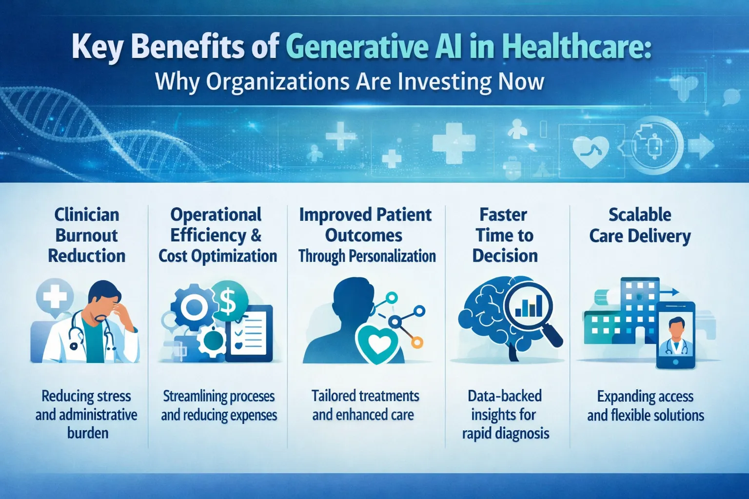 Key Benefits of Generative AI in Healthcare
