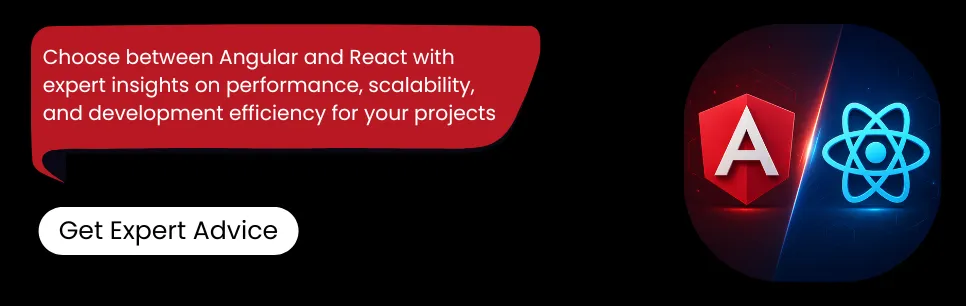 angular and react development