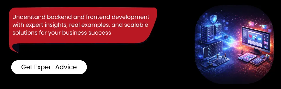 backend and frontend development