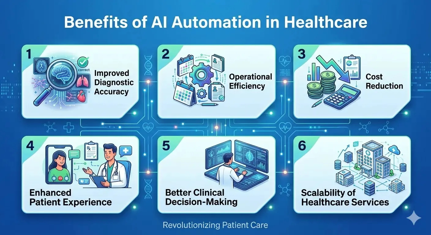 benifits of ai in healthcare