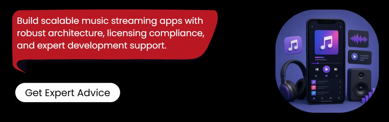 build music streaming apps