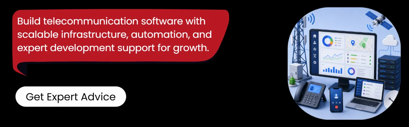 build telecommunication software