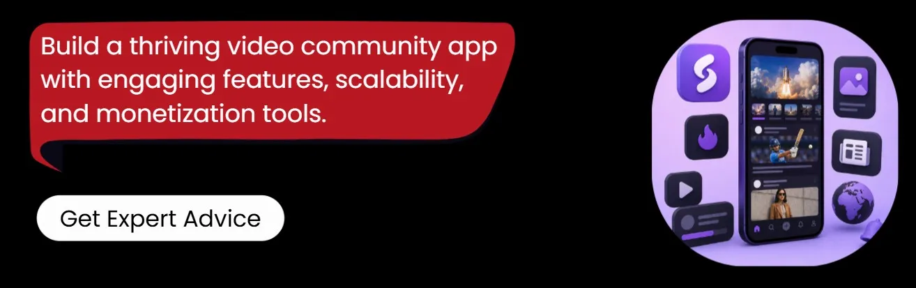 build video cummunity app