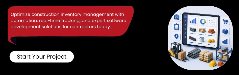 construction inventory management solution