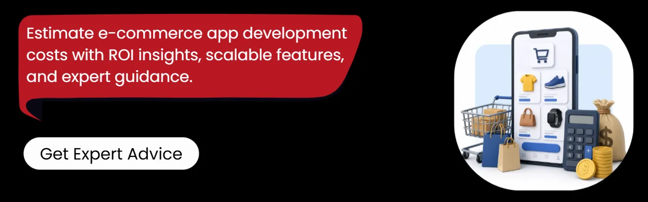 cost for ecommerce app development