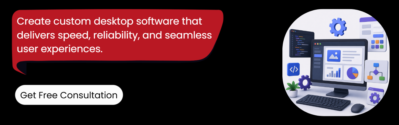 create custom desktop software