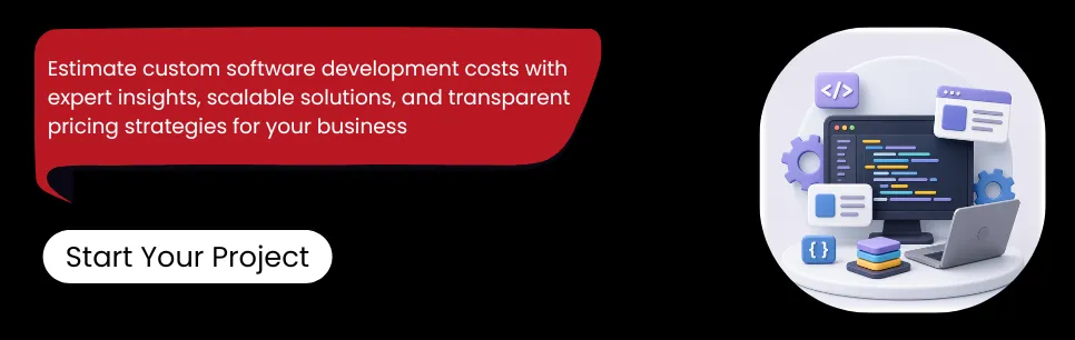 custom software development cost