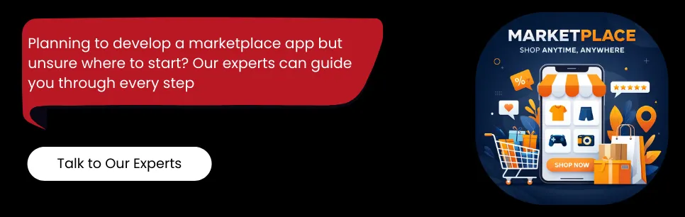 develop a marketplace app