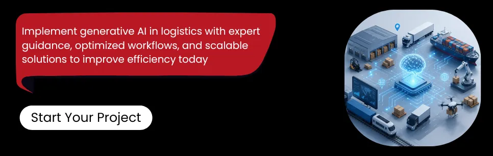 implement generative ai logistics